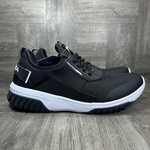Nautica Geoff Sneaker Mens 12 Black‎ Mesh Athletic Casual NEW